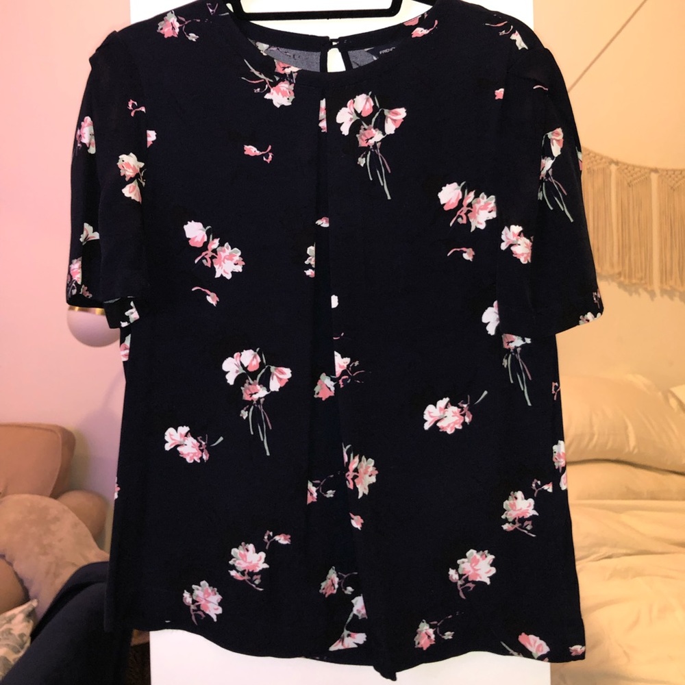 French Connection Floral t-shirt blouse